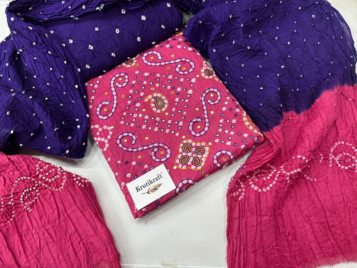 Bandhani designer suits