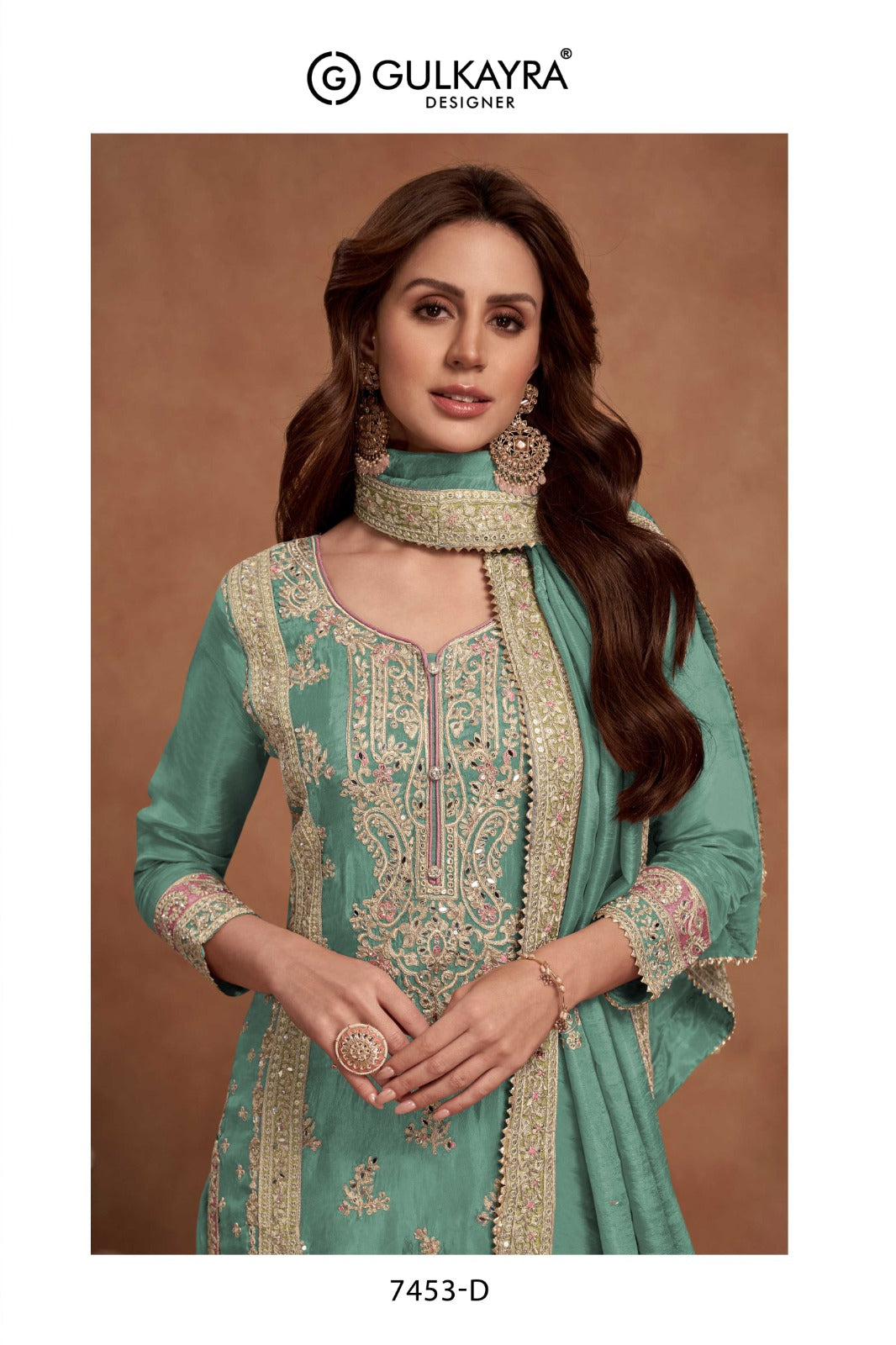 Real Simar Silk Top Plazzo Dupatta Set
