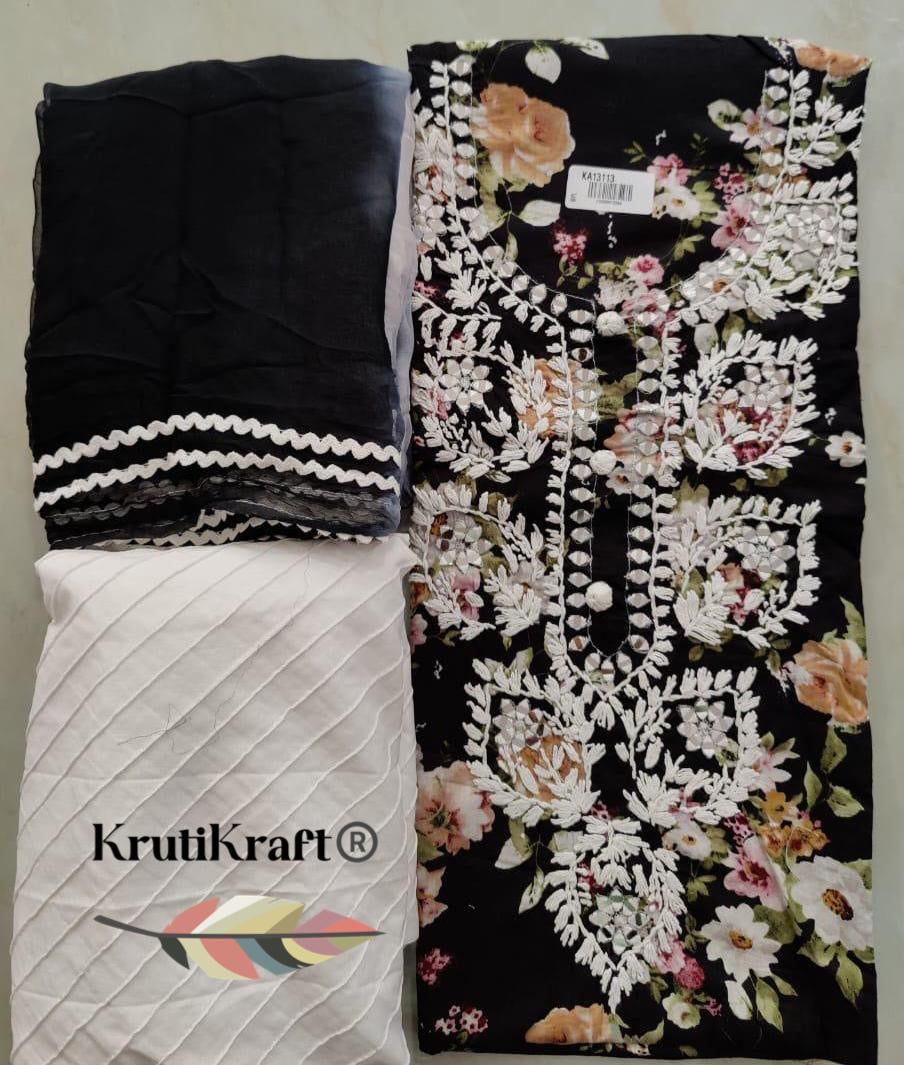 Handcrafted Premium Designer Kurta Set