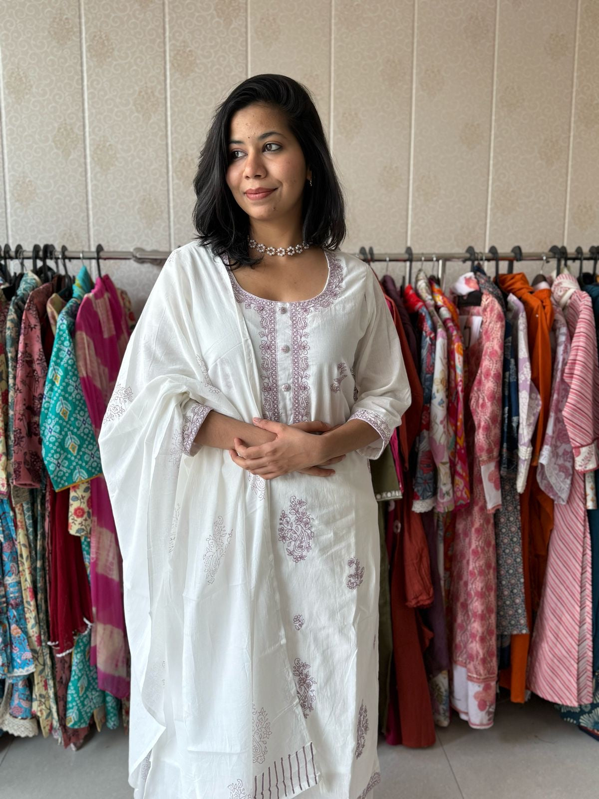 Daily wear cotton mal set