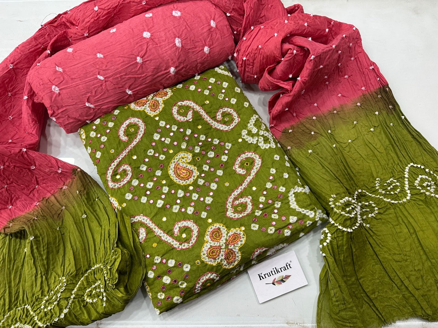 Bandhani designer suits