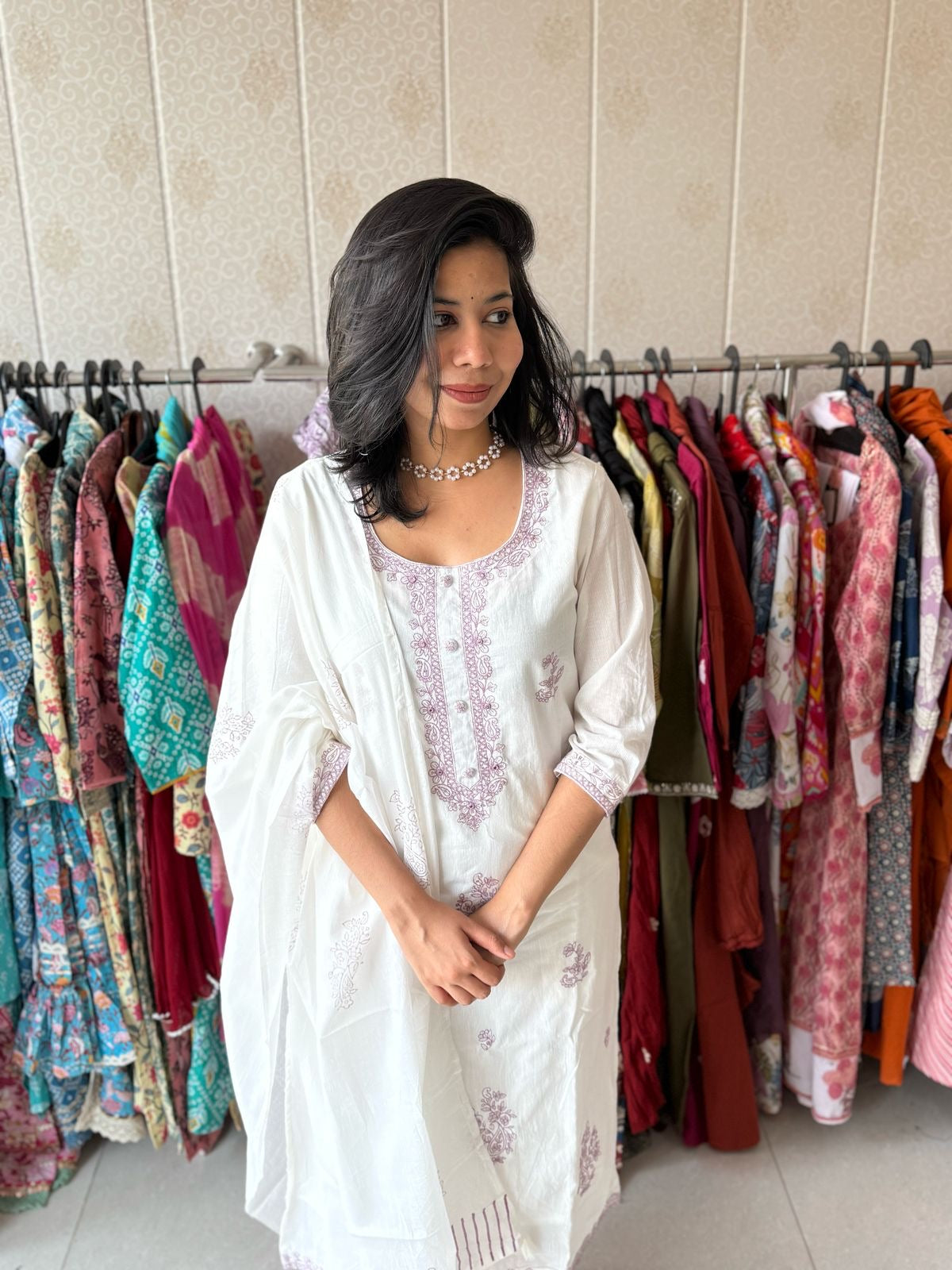 Daily wear cotton mal set