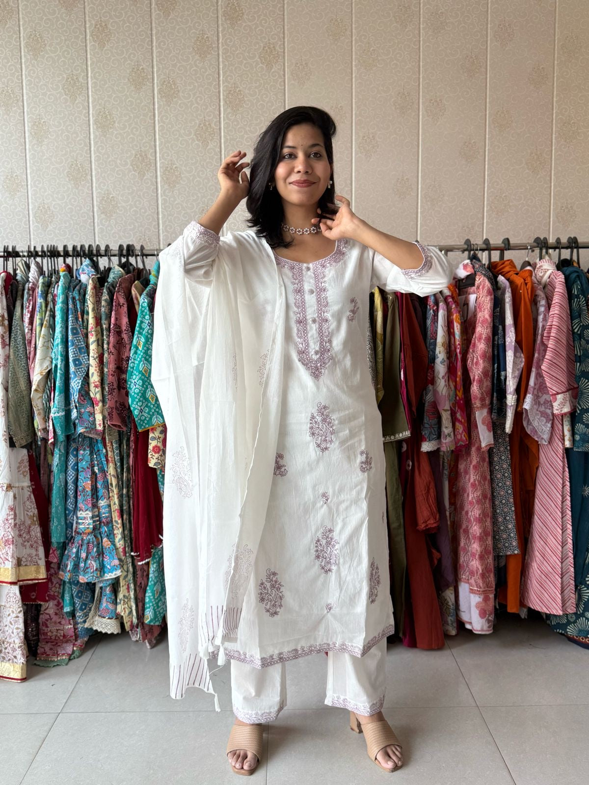 Daily wear cotton mal set
