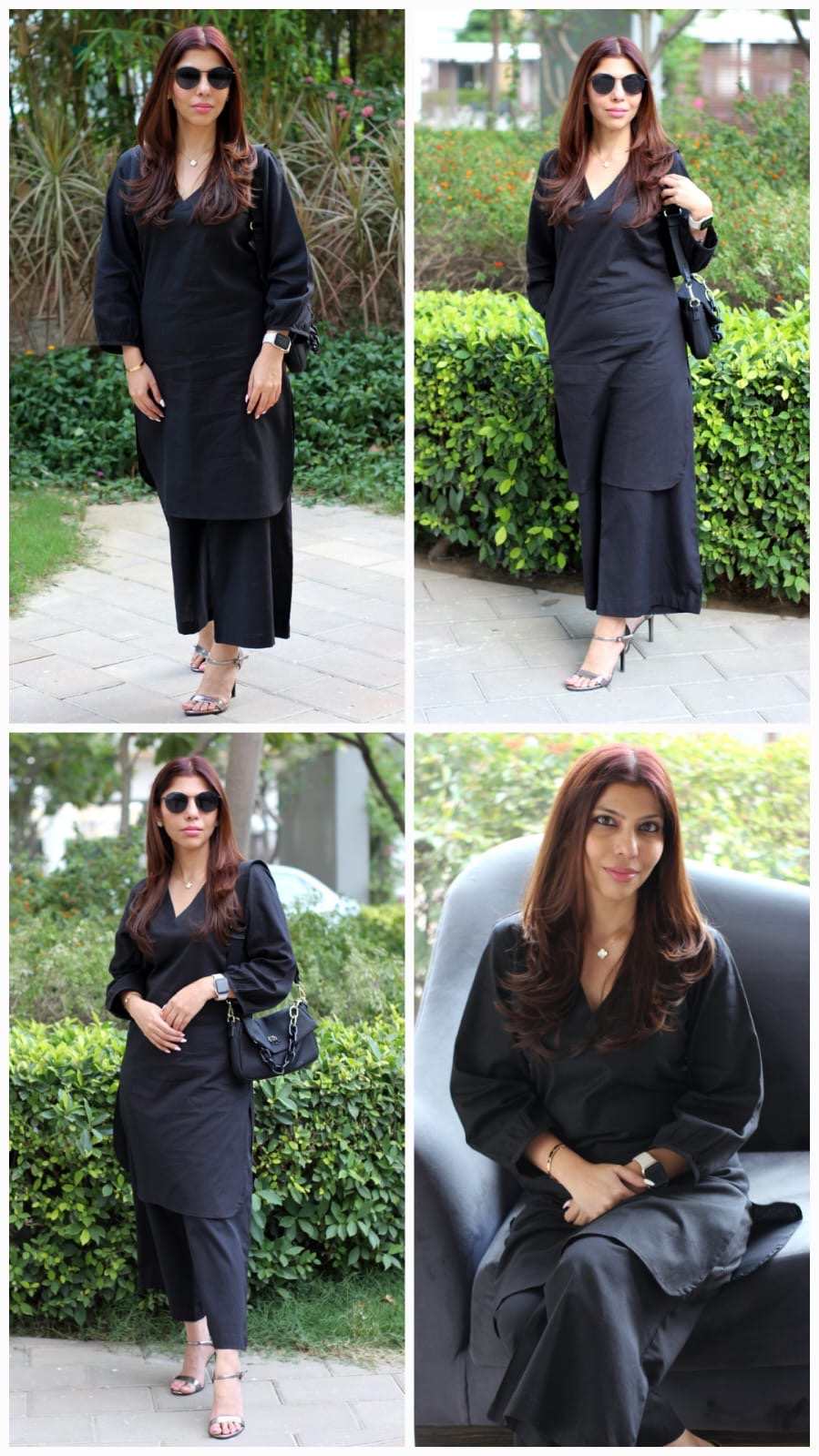 Monochrome Pant Set