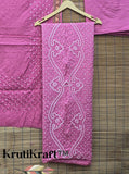 Bandhani Kurta Bottom Dupatta Set