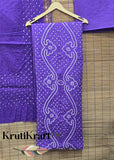Bandhani Kurta Bottom Dupatta Set