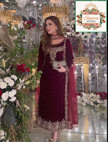 Velvet Collection Kurta Set