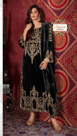 Velvet Collection Kurta Set