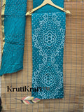 Bandhani Kurta Bottom Dupatta Set