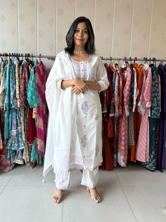 Daily wear cotton mal set