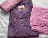 Bandhej Kurta Dupatta Set