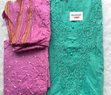 Bandhej Kurta Dupatta Set