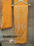 Bandhani Kurta Bottom Dupatta Set