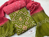 Bandhani designer suits