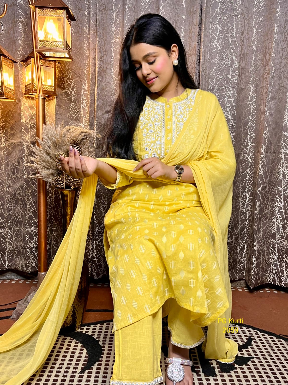 Ikkat Cotton Suit