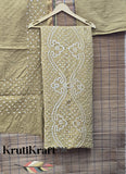 Bandhani Kurta Bottom Dupatta Set