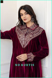 Winter Velvet Co-ord Set