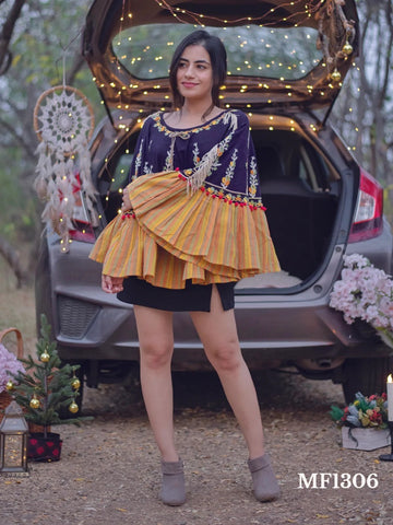 Winter Khadi Poncho