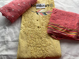 Bandhej Kurta Dupatta Set