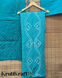 Bandhani Kurta Bottom Dupatta Set