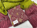 Bandhani designer suits