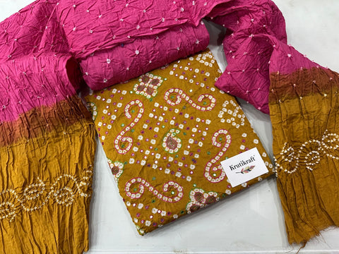 Bandhani designer suits