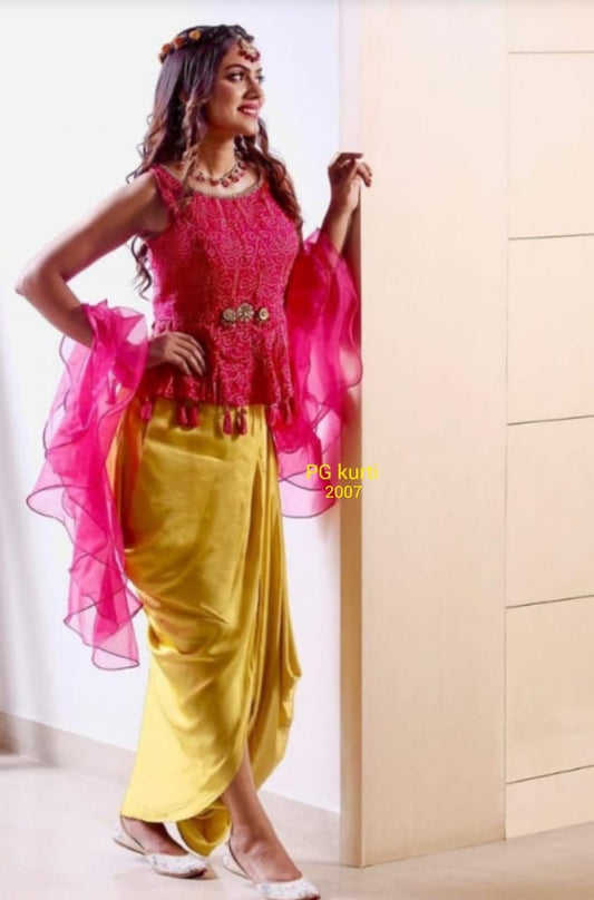 Indowestern Style Outfit