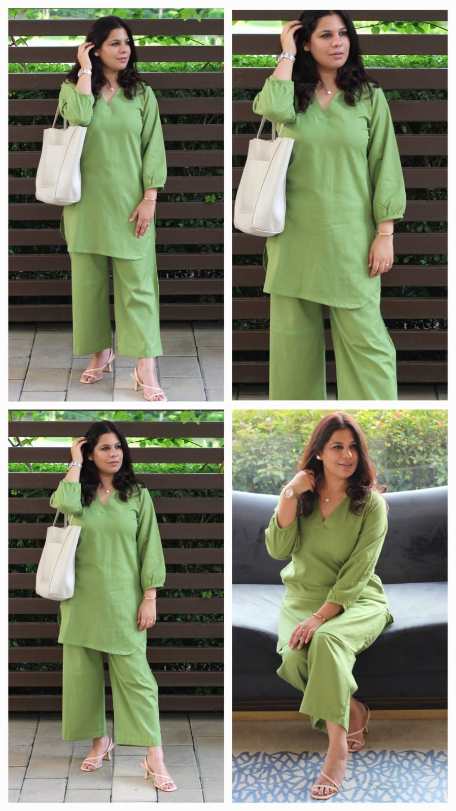 Monochrome Pant Set