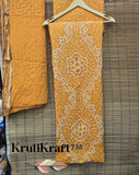 Bandhani Kurta Bottom Dupatta Set