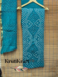 Bandhani Kurta Bottom Dupatta Set